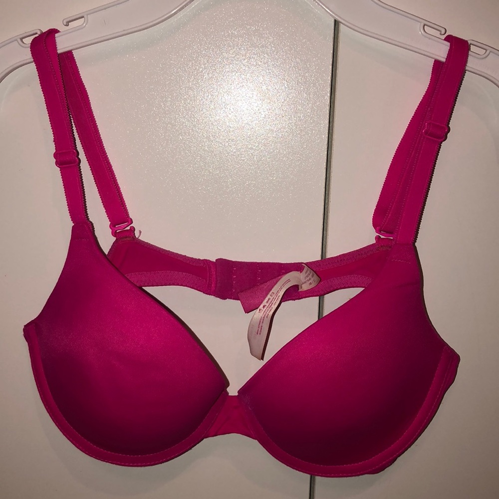 Hot Pink Victoria Secret push up bra